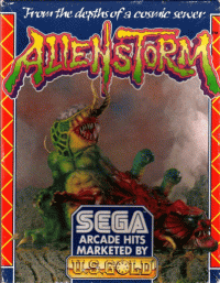 Alien Storm ZX Spectrum US box art